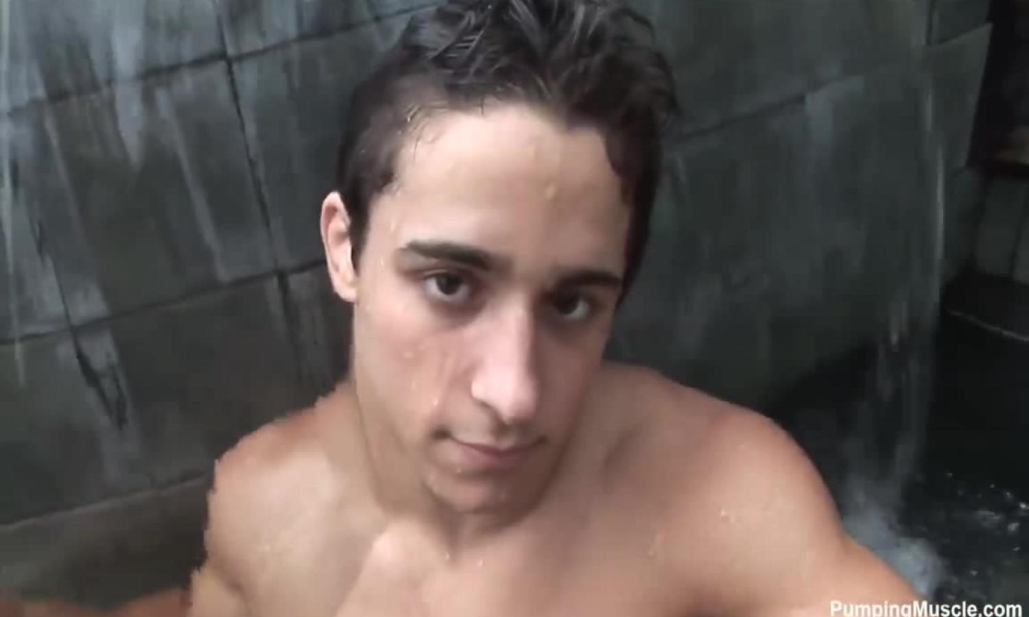 Anthony P, wet Muscle