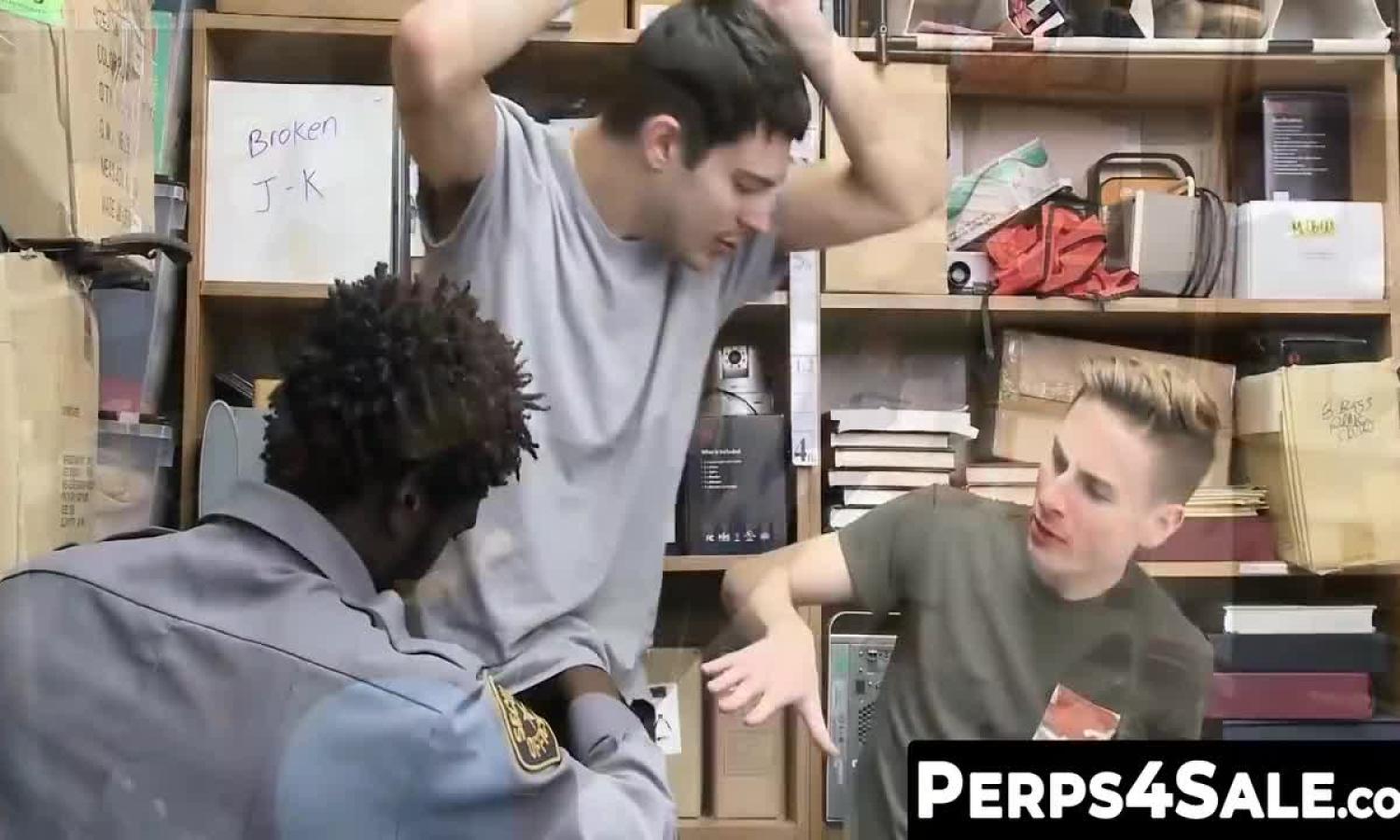 Perps4sale Two Sweet Shoplifters Drilled Hard And Ass Pounded Deep By Bbc 8 Min With Devin Trez, Gay Porn And Nathaniel Burts