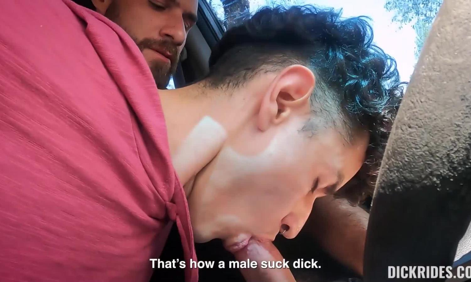 Dick Rides: Sebas Gold goes wild on cock