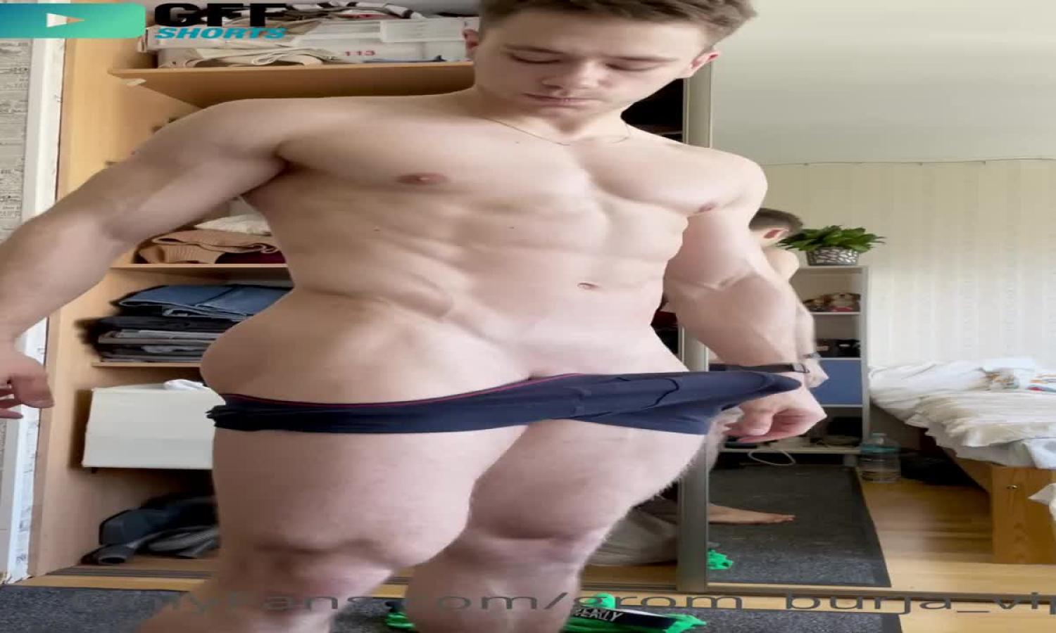 Showing off my muscular body and hard cock – Grom_burja_vip