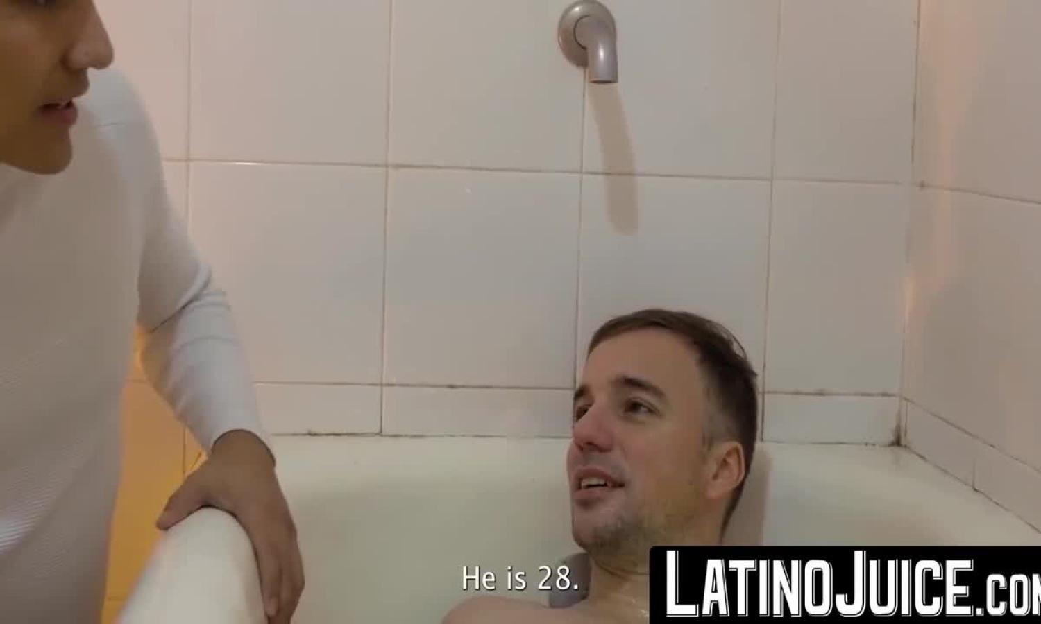 Latinojuice - Jock Homo Wanks Dick While Bred Hard By Felipe 8 Min With Felipe Costa, Jonas Matt And Gay Porn