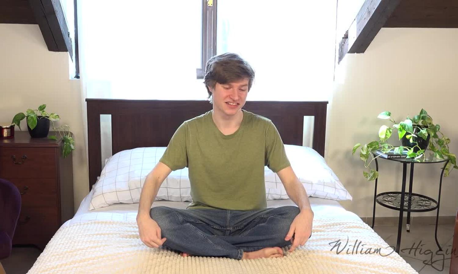 David Nowak jerks off while he plays with his hole