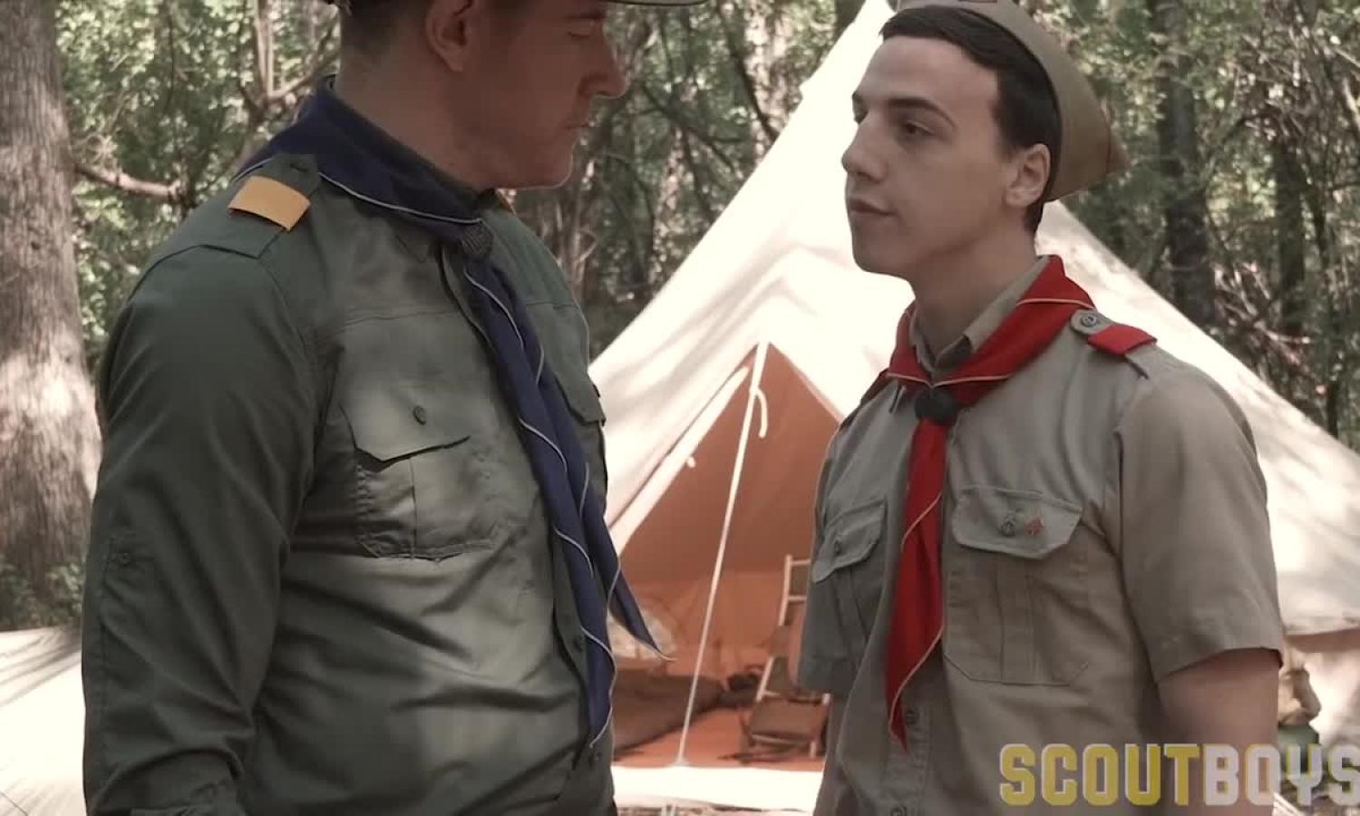 Scout Troye And Troye Jacobs In Tall Hung Scoutmaster Barebacks Innocent Scout