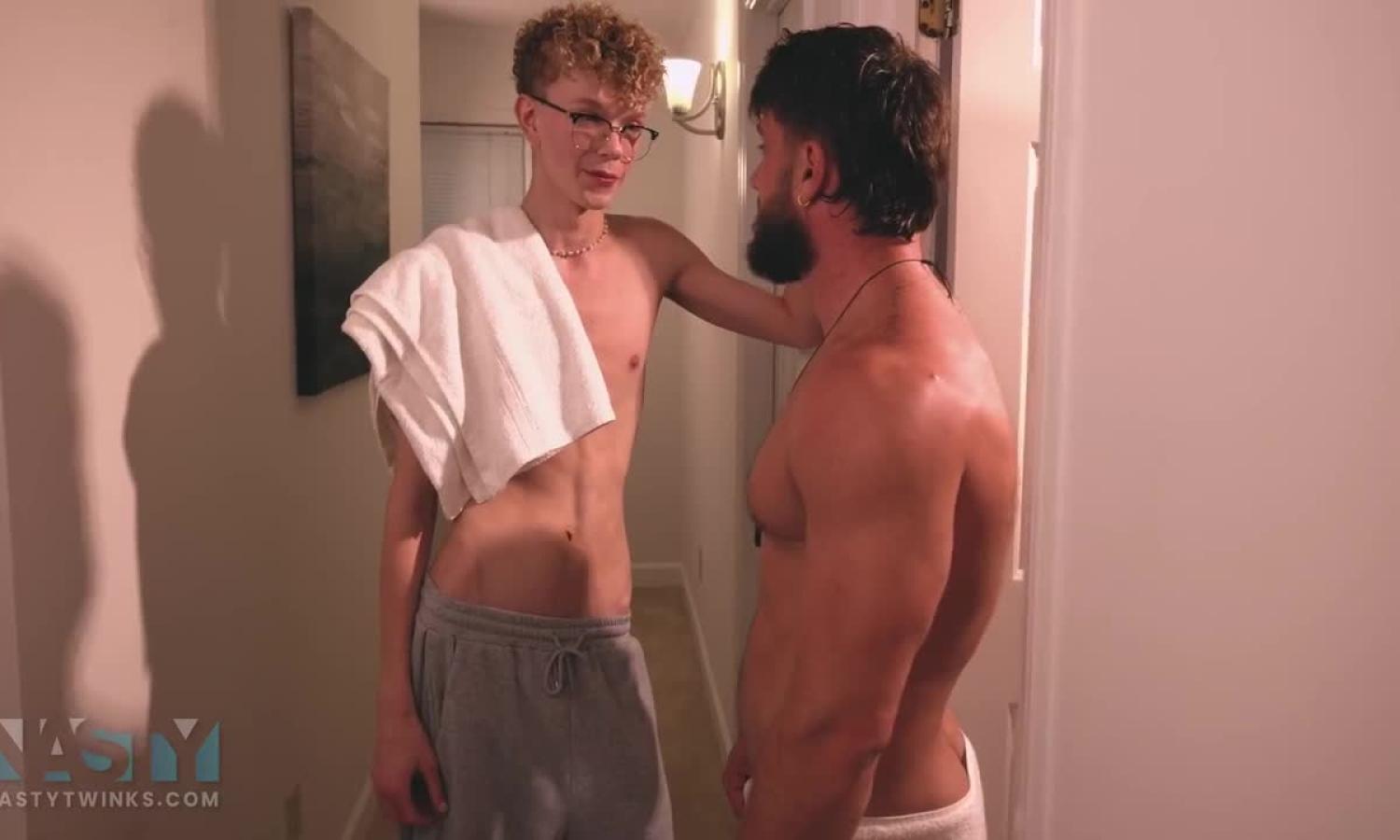 Foreign Exchange - Morning Wood - Noah Finally Confronts Cyrus... Just One Kiss... Finally With Gay Porn