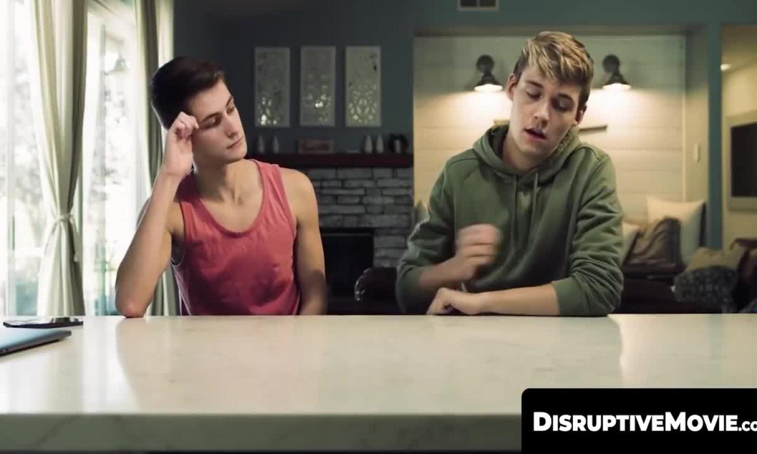 Dale Savage, Jack Baker And Trevor Harris In Disruptivemovie - Stepuncle Bareback Fucks Twinks And Raw 7 Min