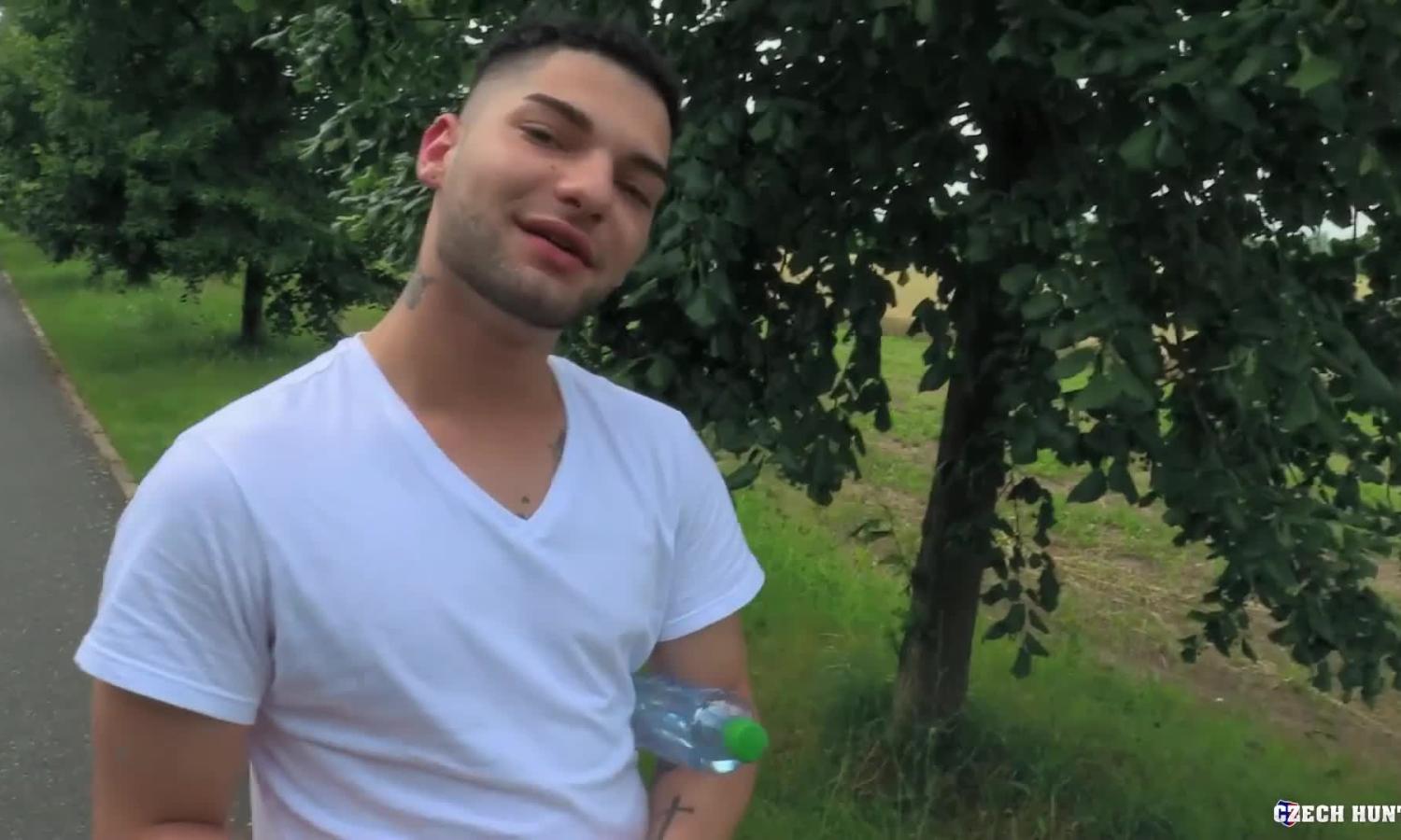 CzechHunter: POV blowjob with Czech guy gay Hunter