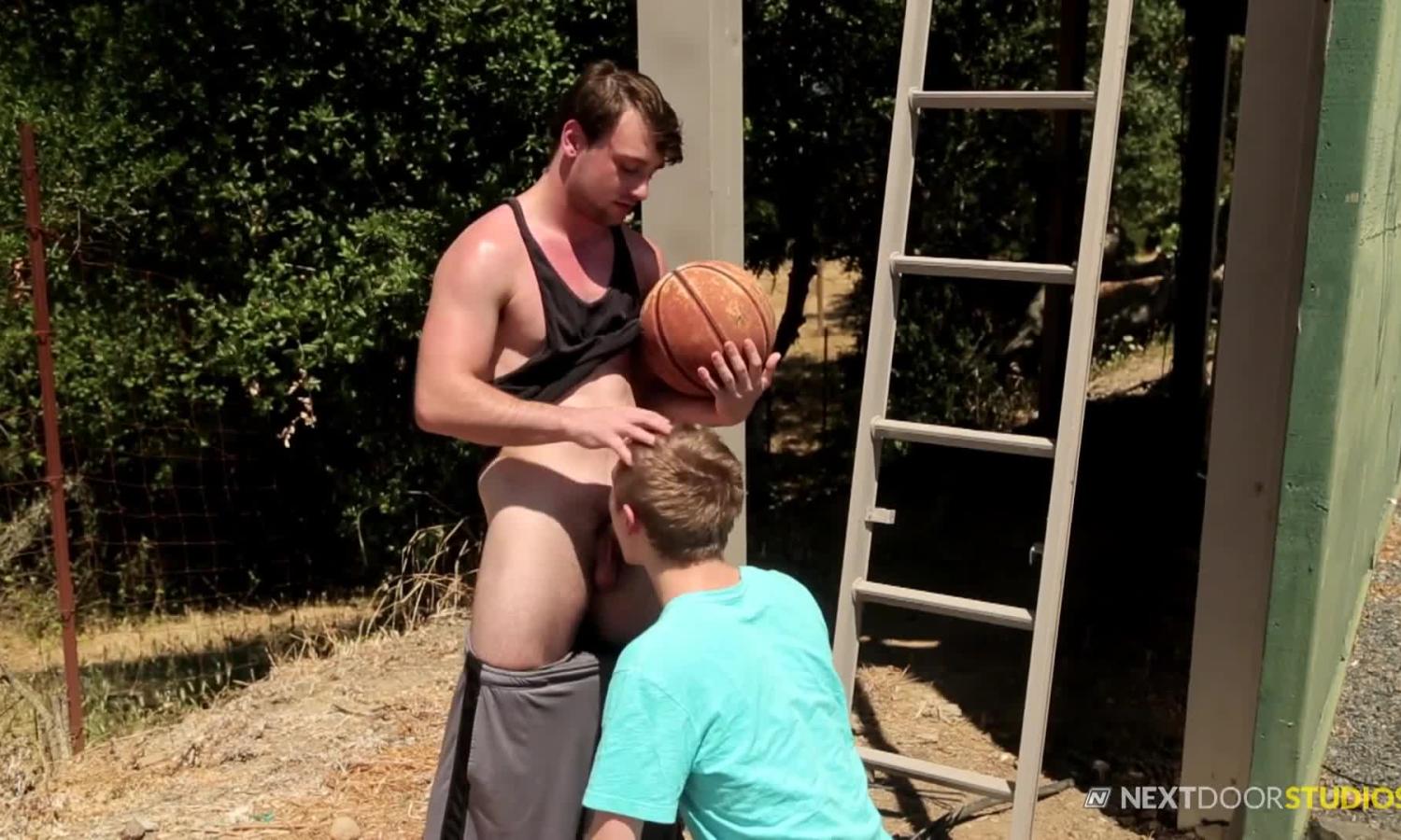 Next Door Twink - Jock enjoys slamming hard