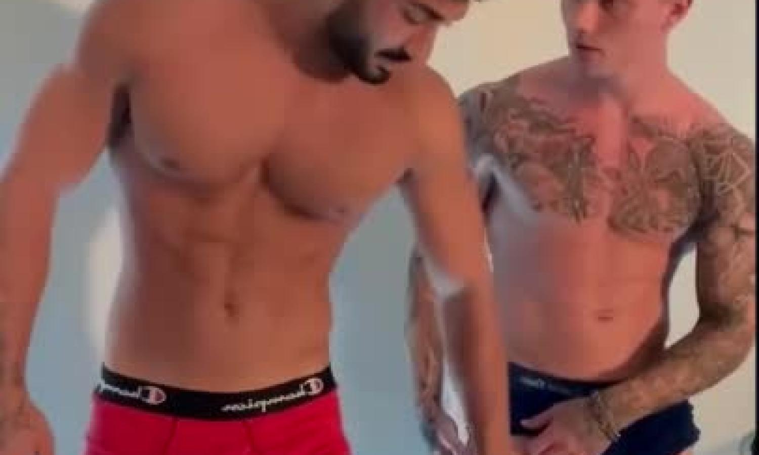 Zayn Dom and his fit friend flip fuck