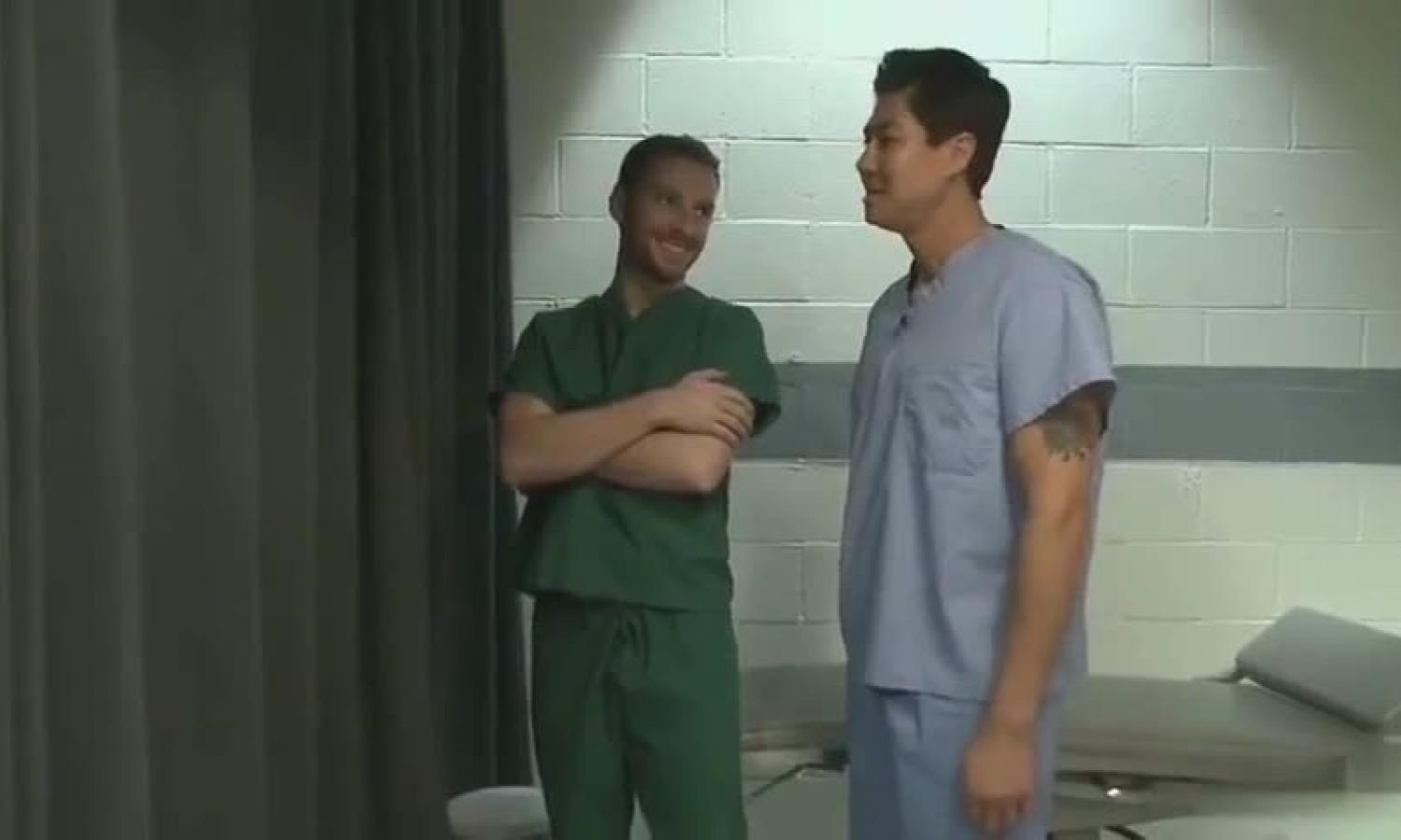 Unexpected Medical Exam By Two Pervert Cleaners