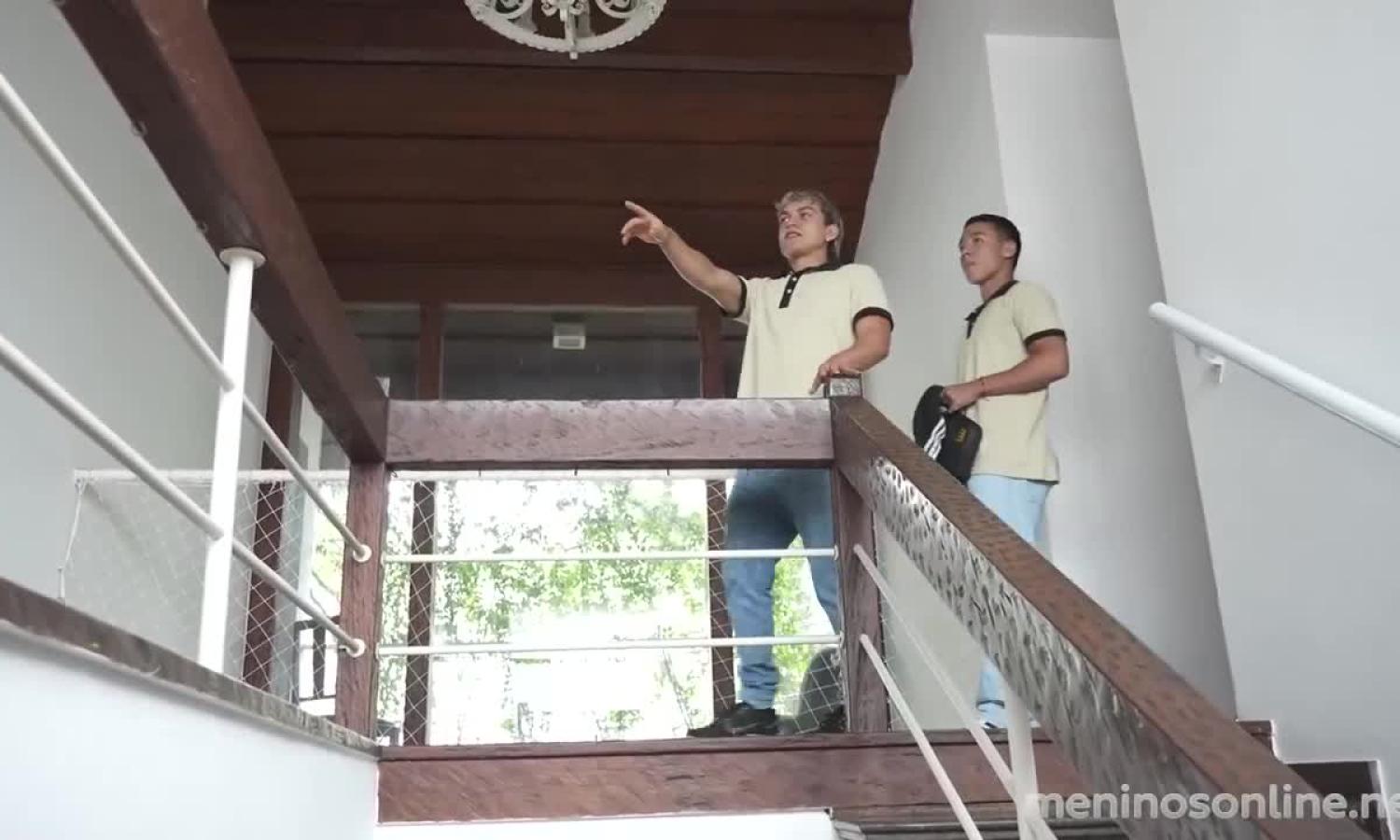 Kevin Ethan and Pedro Fontes fuck bareback