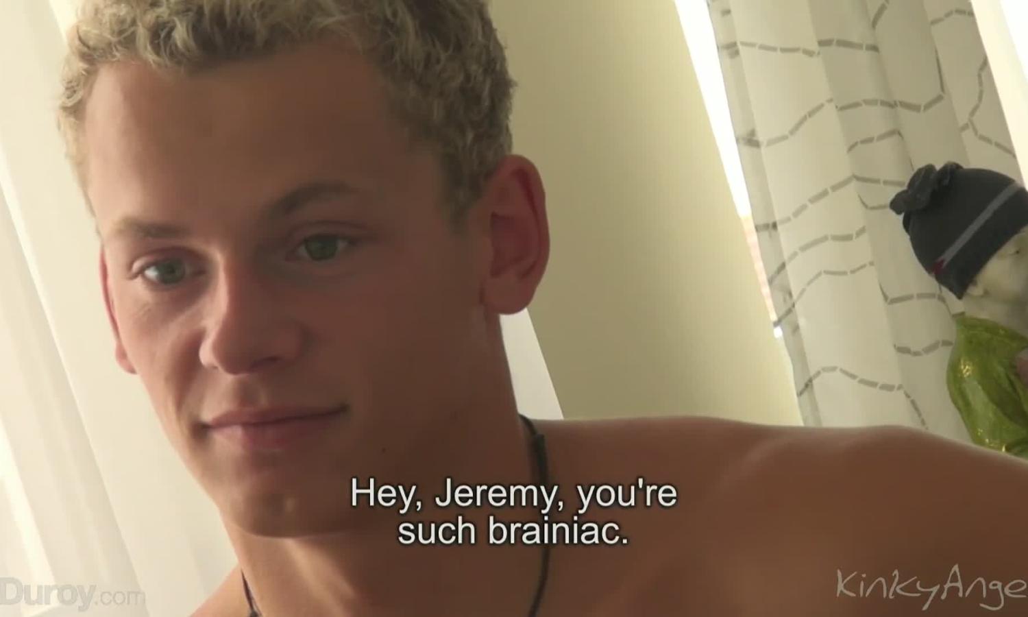 A young Blond legal age teenager Nails His Boyfrend