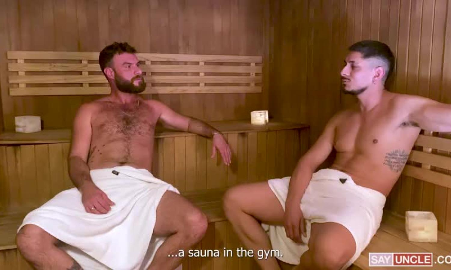 216.- Amigos calientes en la sauna